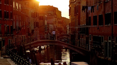 Sole a venezia