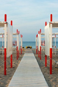 Spiaggia in Romagna