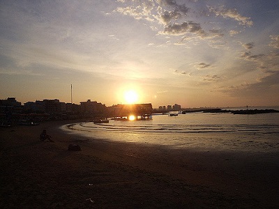 Tramonto mare di Cattolica