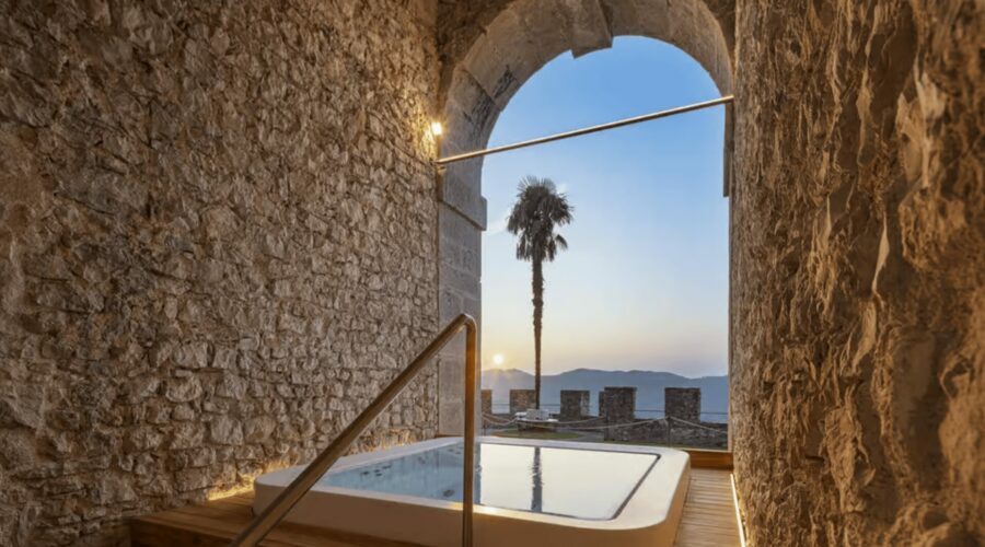 Terme di Castelbrando con vista sui colli