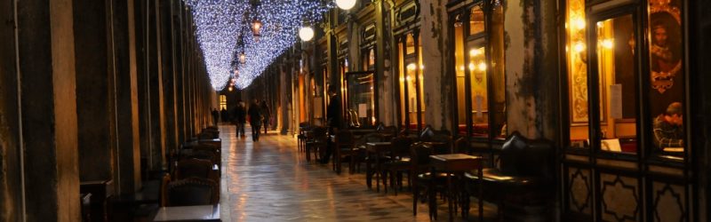 luci di natale a Venezia