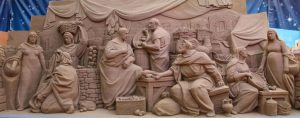 sand nativity Jesolo