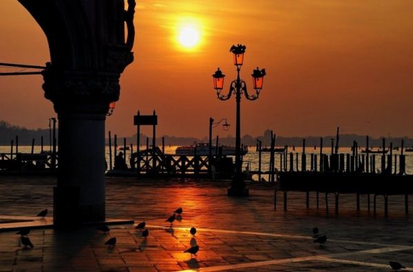 tramonto venezia ferragosto